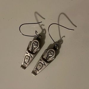 Mummy Earrings